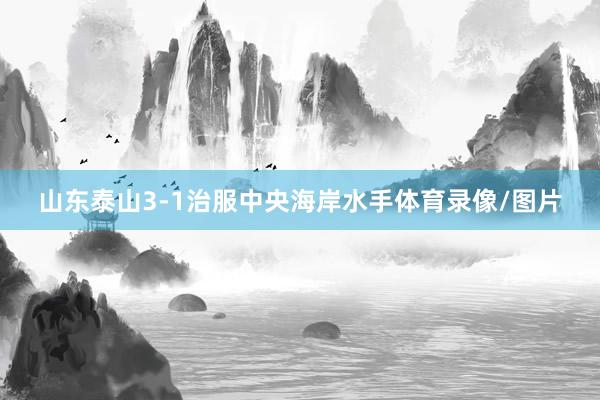 山东泰山3-1治服中央海岸水手体育录像/图片