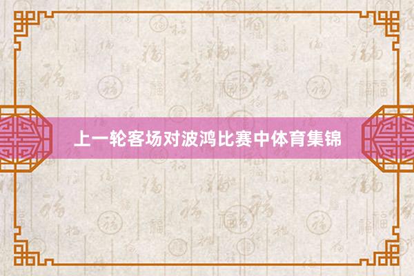 上一轮客场对波鸿比赛中体育集锦